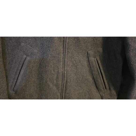 American Eagle Wool Blend Field Jacket Men’s Small– Charcoal Gray - Picture 10 of 15